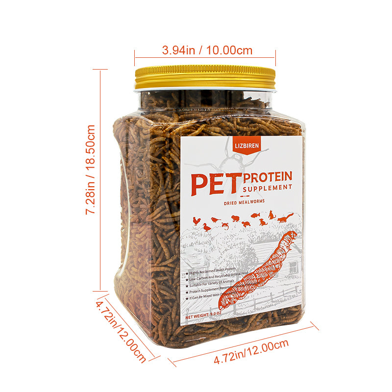 Big size Mealworm Dried Pet Food